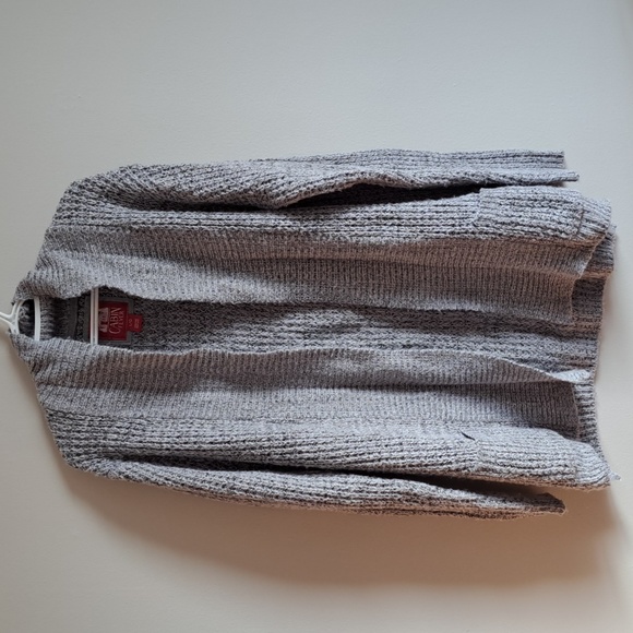 Cabin Fever thick grey cardigan - Picture 2 of 3